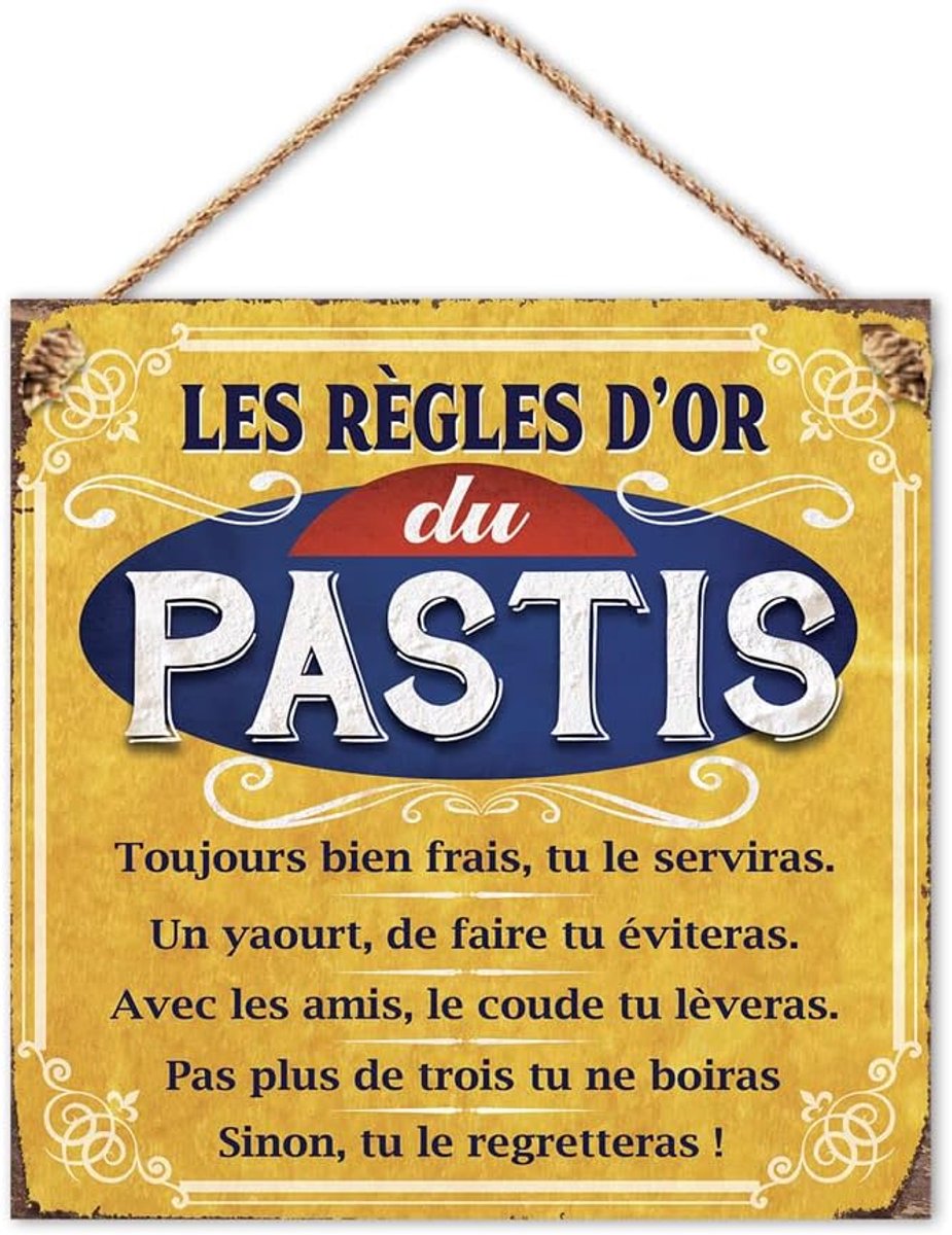 STC Metal plate "Pastis" - ShopVlot