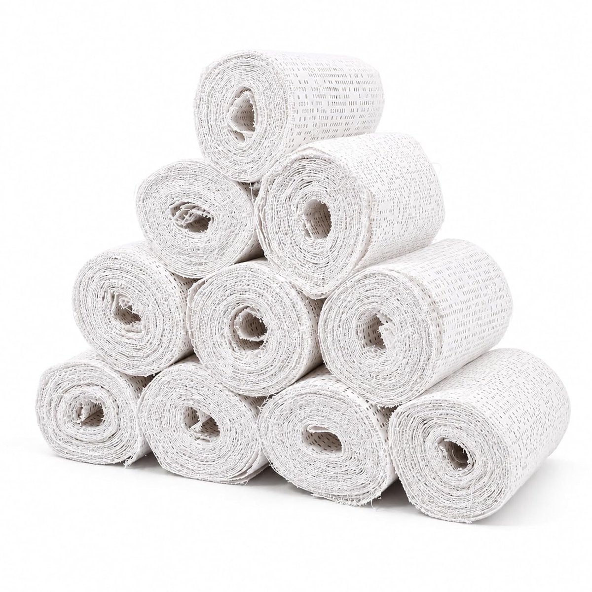 10 Rollen Gipsverband, Gipsverbandset voor Babybuikafdruk, Gipsverband, Babybuikafdruk voor Geneeskunde of Modelbouw, Kunst, Ideaal voor het Modelleren van Zwangerschapsafdrukken