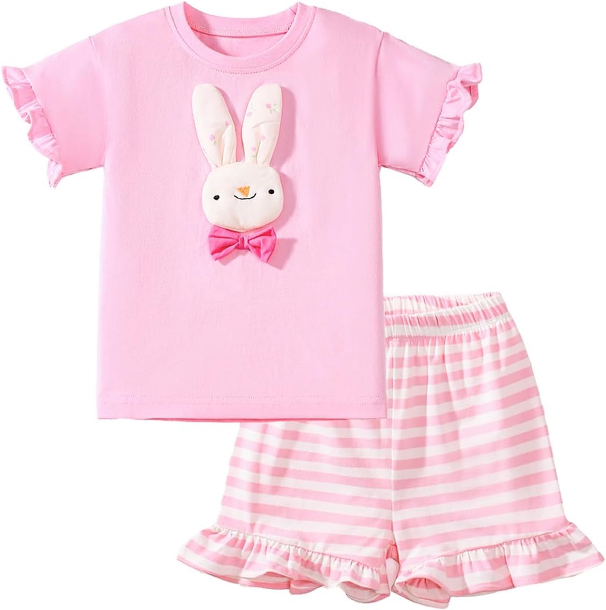 Sets T-shirt & Shorts Sets Sportkleding Casual Outfits School Jogging 100% Katoen