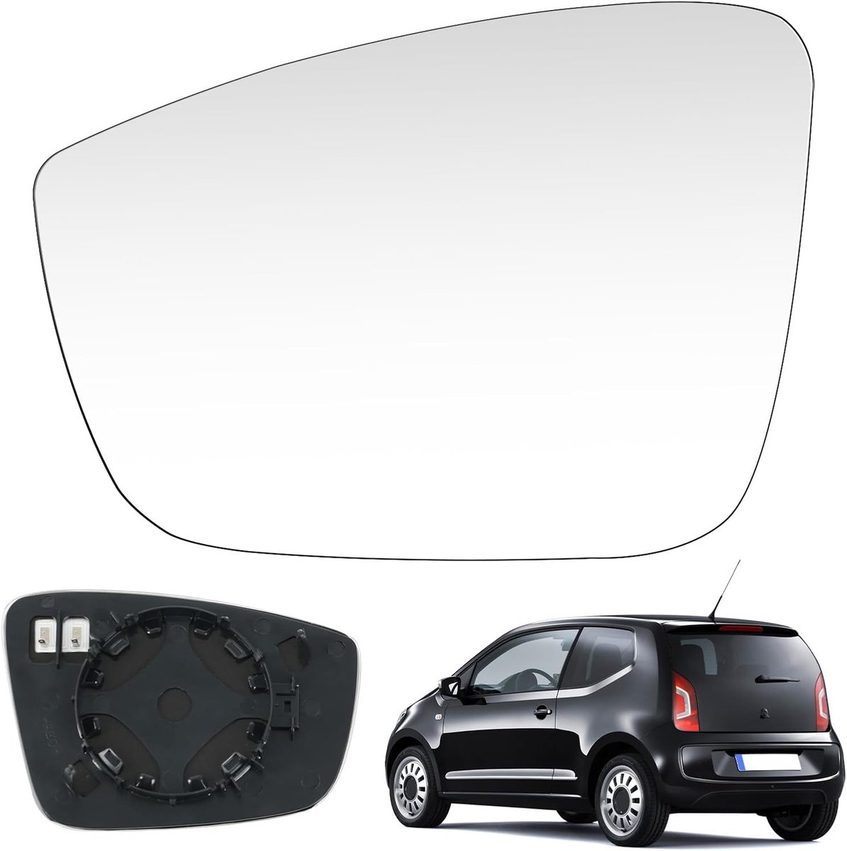 Links Verwarmd met Dragerplaat voor UP Mii (KF1) Citigo 2011-2016