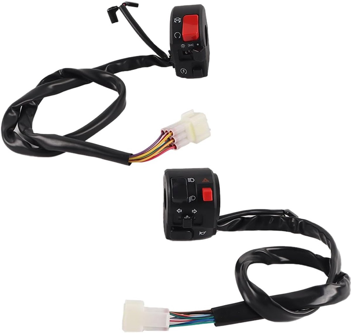 Schakelaars, voor motorfietsen, ATV's en scooters (rechts + links)