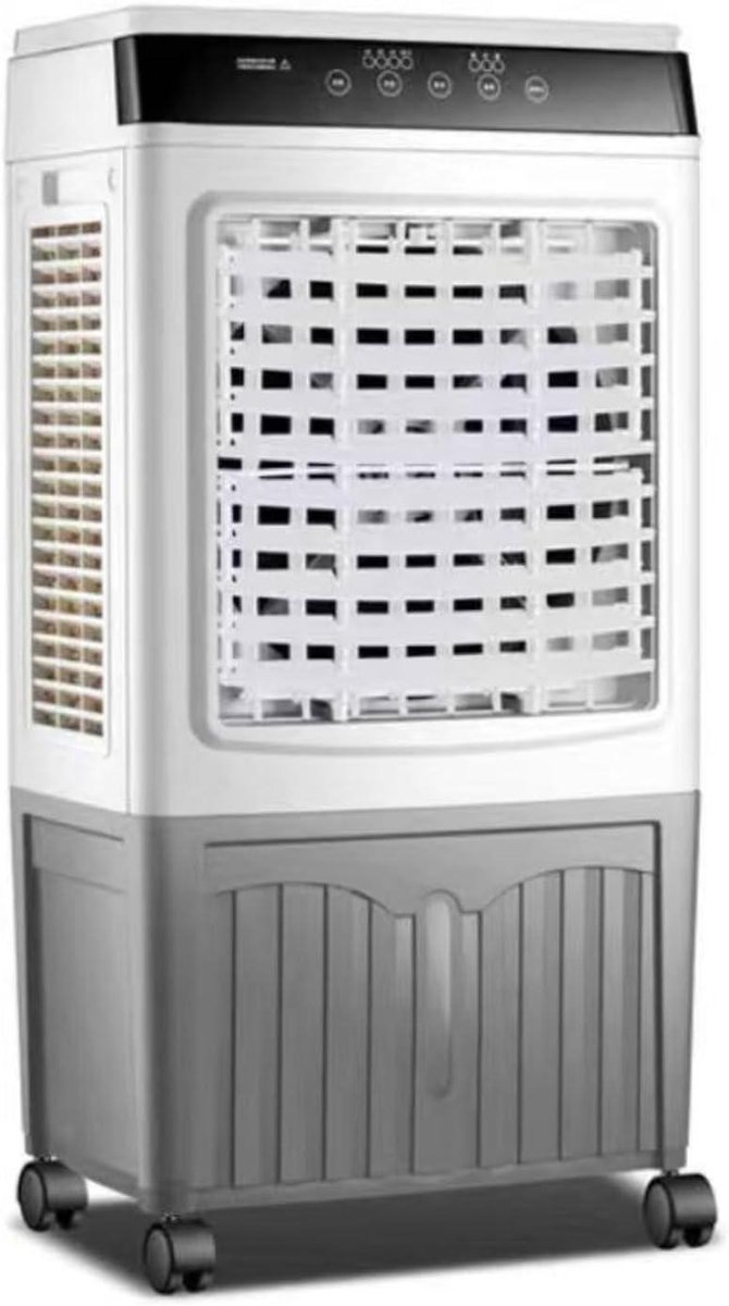 Draagbare Air Cooler - Verkoeler Ventilator - Ruimte Koelen - Groot Waterreservoir - 40 liter - Wit