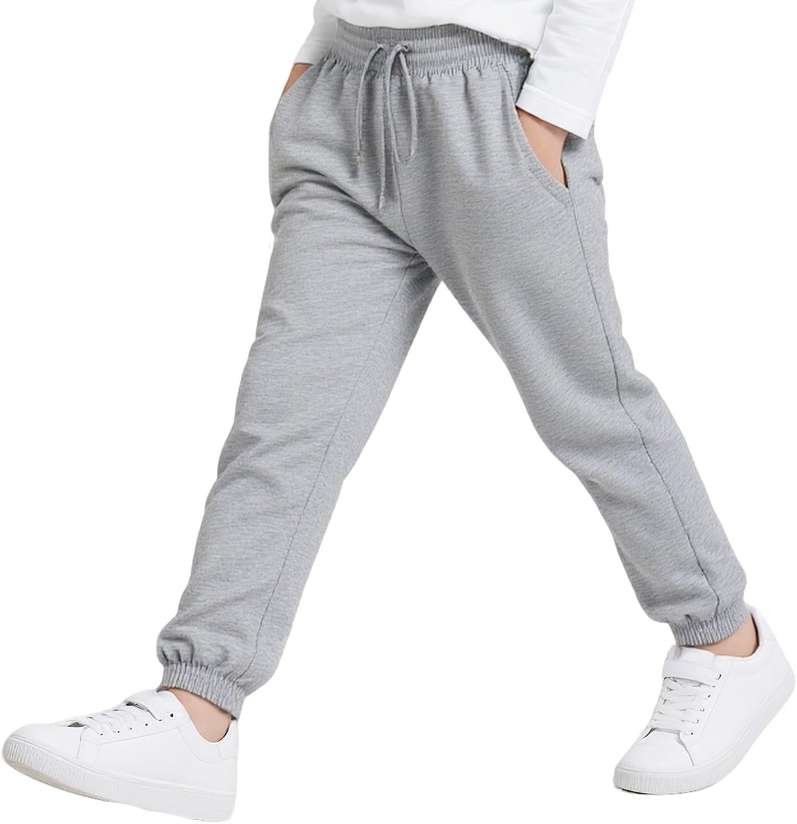 sweatpants jongens 4-12 jaar - katoenen joggerbroek - comfortabel - ideaal voor vrije tijd - ShopVlot