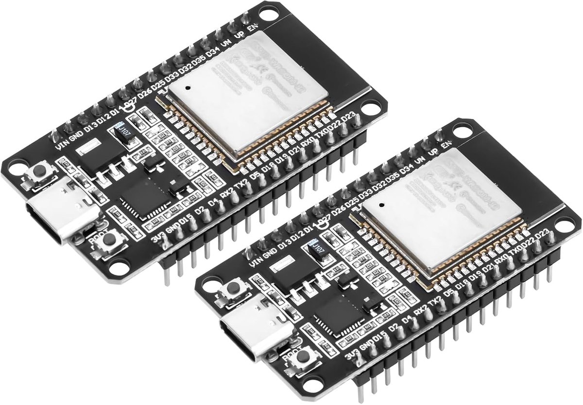 ESP32 ontwikkelbord USB C - CP2102 chip - 2.4GHz WiFi + Bluetooth - ideaal voor projecten - ShopVlot