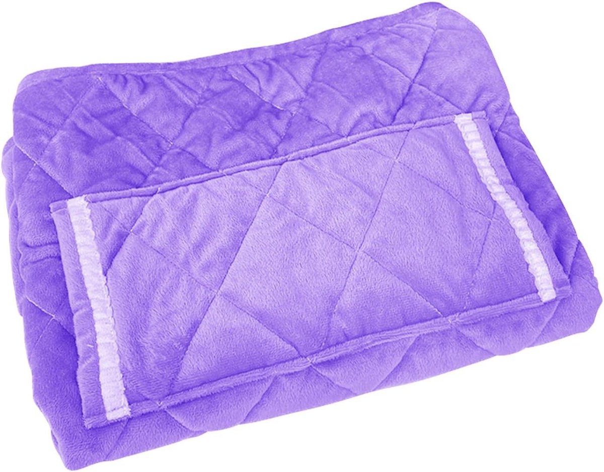 Verwarmde Deken - Elektrische Deken - Buiten Kamperen - Snelle Verwarming - 60 x 80 cm - Paars