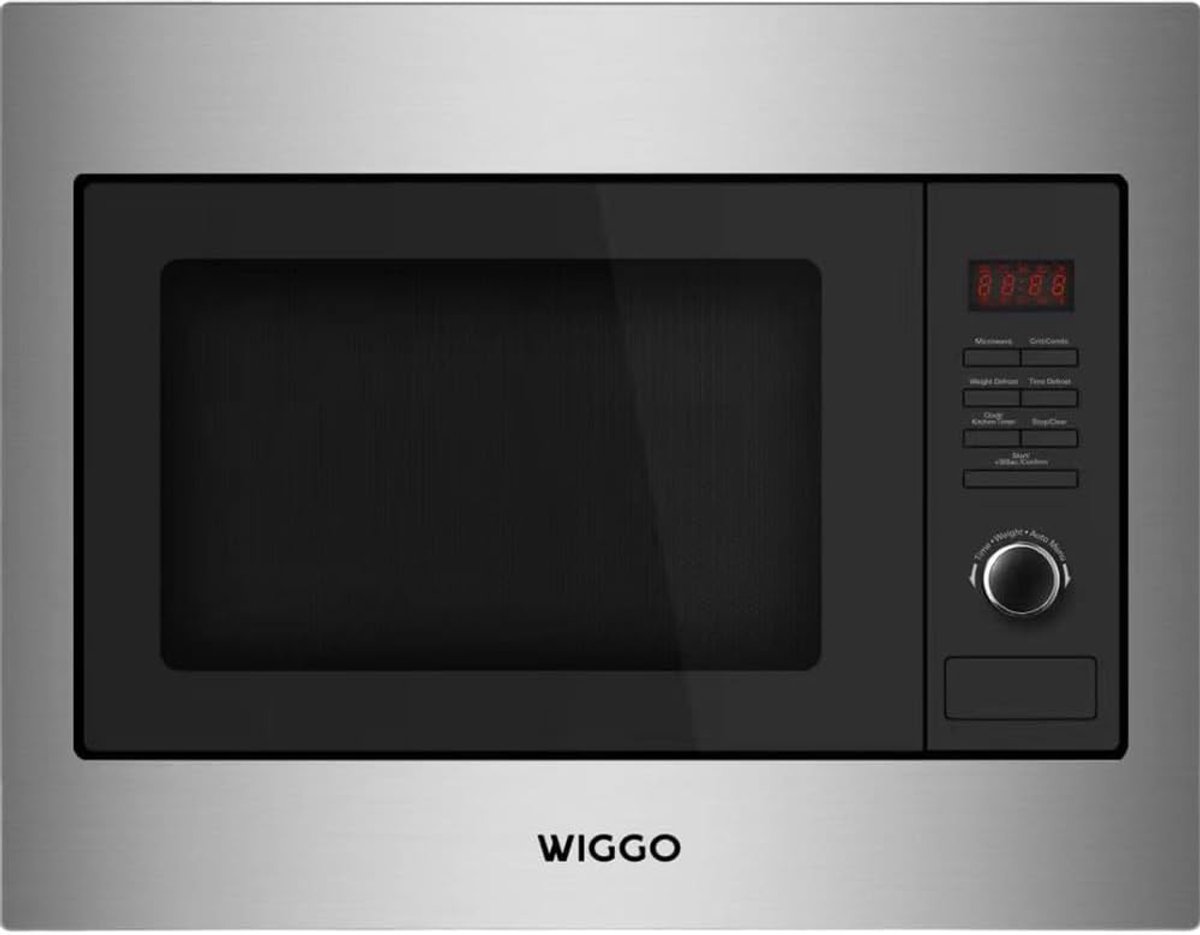 Inbouw combimagnetron 46 cm - zwart - met grill en ovenfunctie - ideaal voor veelzijdig koken - SnelShoppen