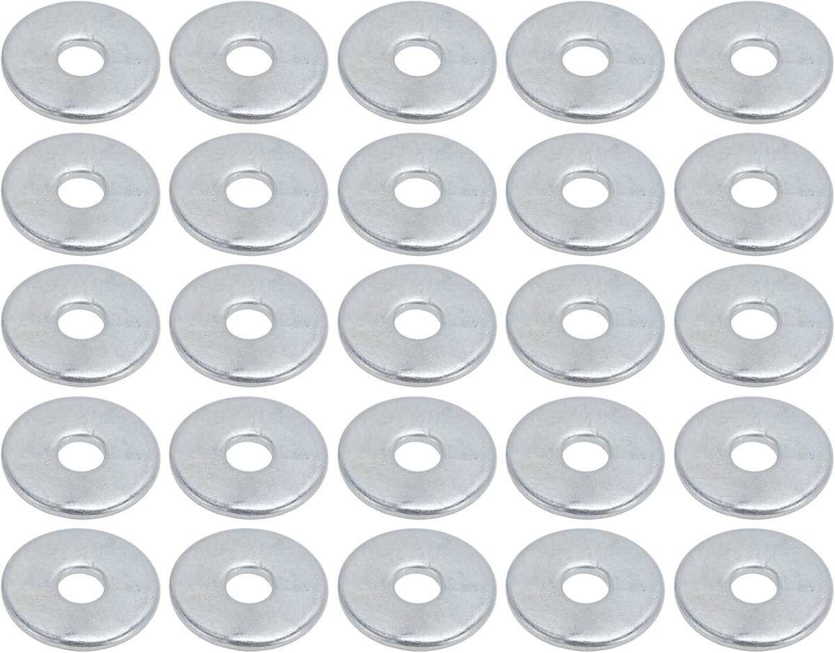 Platte sluitring 3 mm 12 mm DE dikke legering staal resistente sluitring spatbord rond 25 stuks