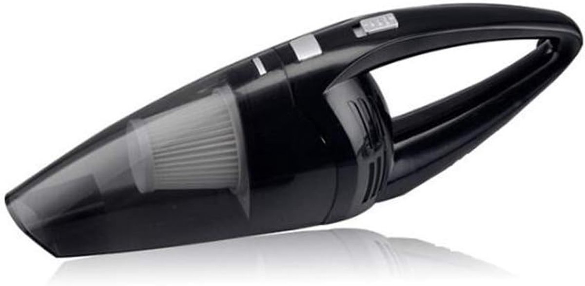 Draadloze 120 W handstofzuiger, sterke zuignap-droogzuiger voor thuis/auto (zwart)
