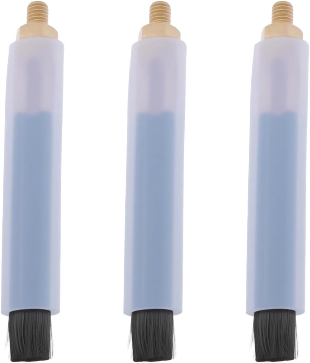 3Pcs M6 Koper Hoofd Weld Borstels Voor Las Naad Bead Joint Cleaning Polijsten Machine Lassen Naad Cleaner