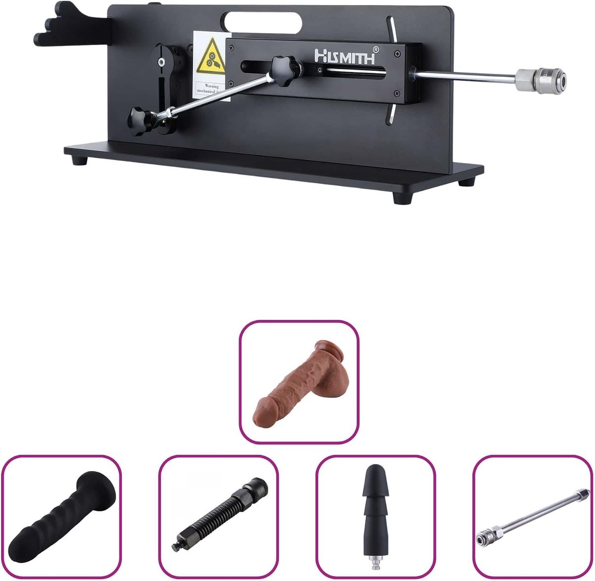 Seksmachine Premium - Smart APP - 20 posities - Krachtig en stil - SnelShoppen