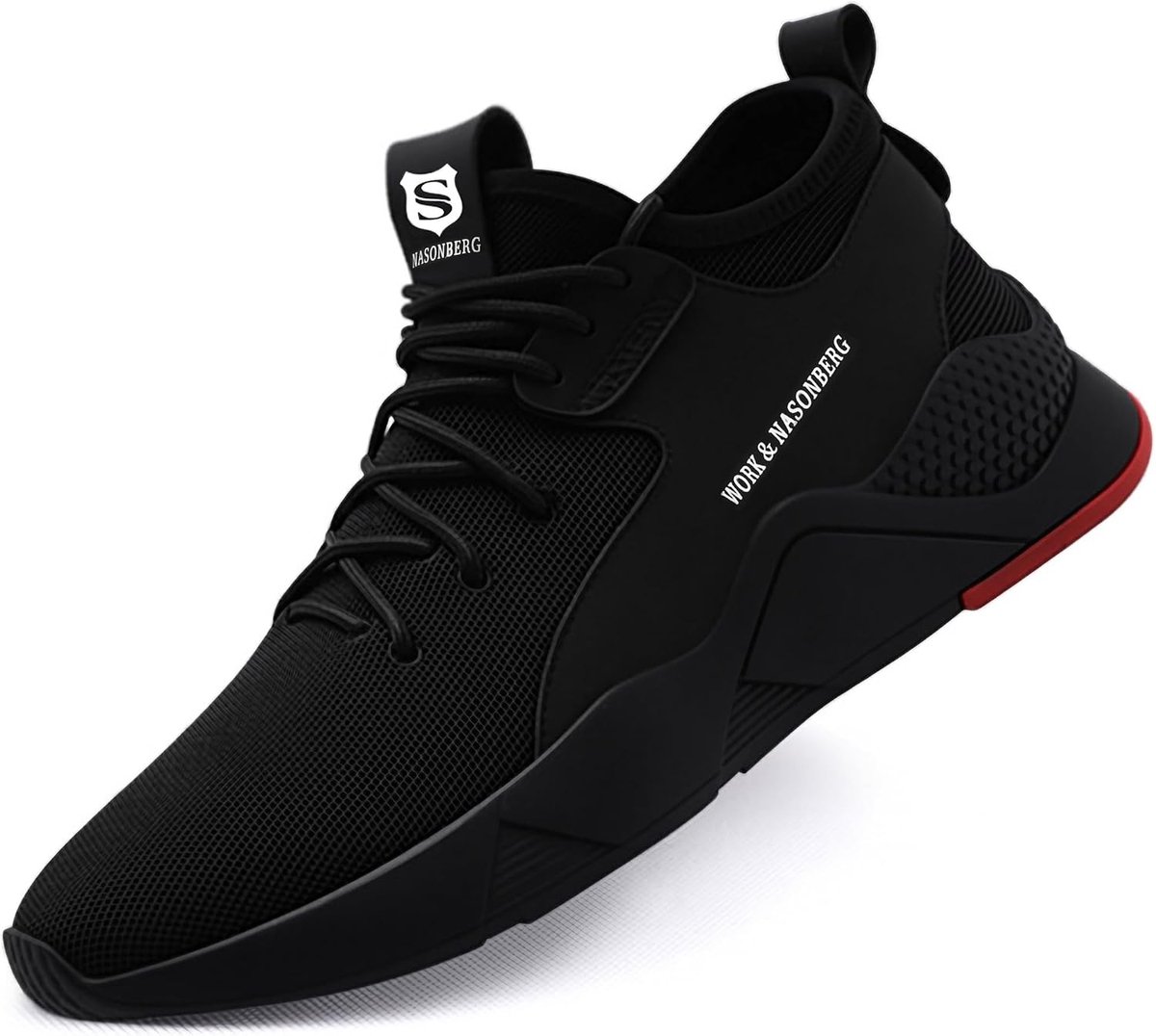 Veiligheidsschoenen voor vrouwen en mannen - Lichtgewicht werk schoenen - Slipbestendig - SnelShoppen