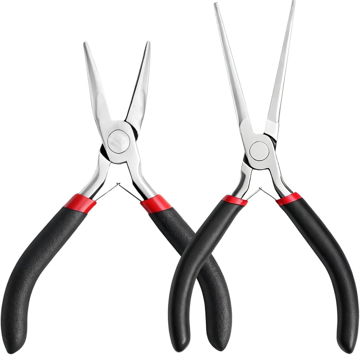 Mini tangenset - 2 delige set - rechte en gebogen neus - ideaal voor sieradenmaken - ShopVlot