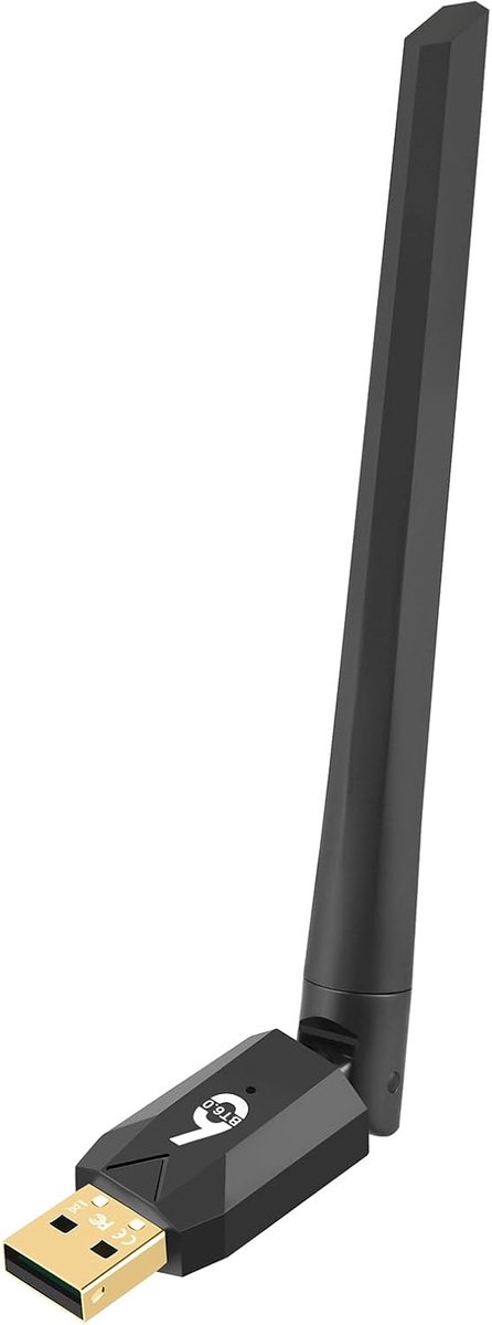 Bluetooth adapter 6.0 - USB dongle - Lange afstand 100 meter - Geschikt voor muis en toetsenbord - SnelShoppen