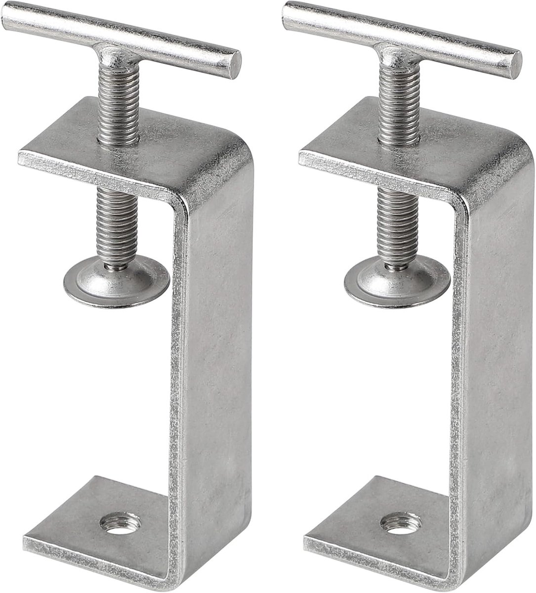 C-clamps 2 stuks 53-93mm - roestvrij staal - verstelbare klemkracht - ideaal voor houtbewerking - ShopVlot