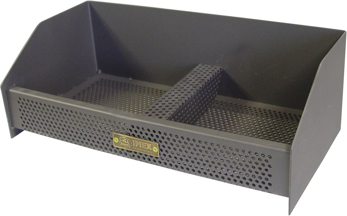 Pelletbrander mand 49 x 25 x 17 cm - metalen constructie - stabiel en duurzaam - ideaal voor houtkachels - ShopVlot