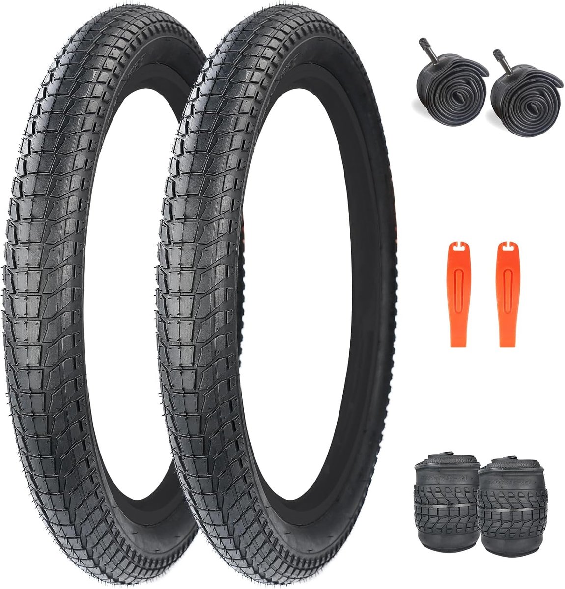 Fietsband 20 x 2.125 - Opvouwbaar - Lekvrij - Perfect voor mountainbike en BMX - ShopVlot