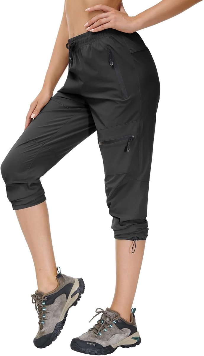 Hikingbroek Dames Waterproof - Sneldrogend - UV Bescherming - Ideaal voor Kamperen - SnelShoppen