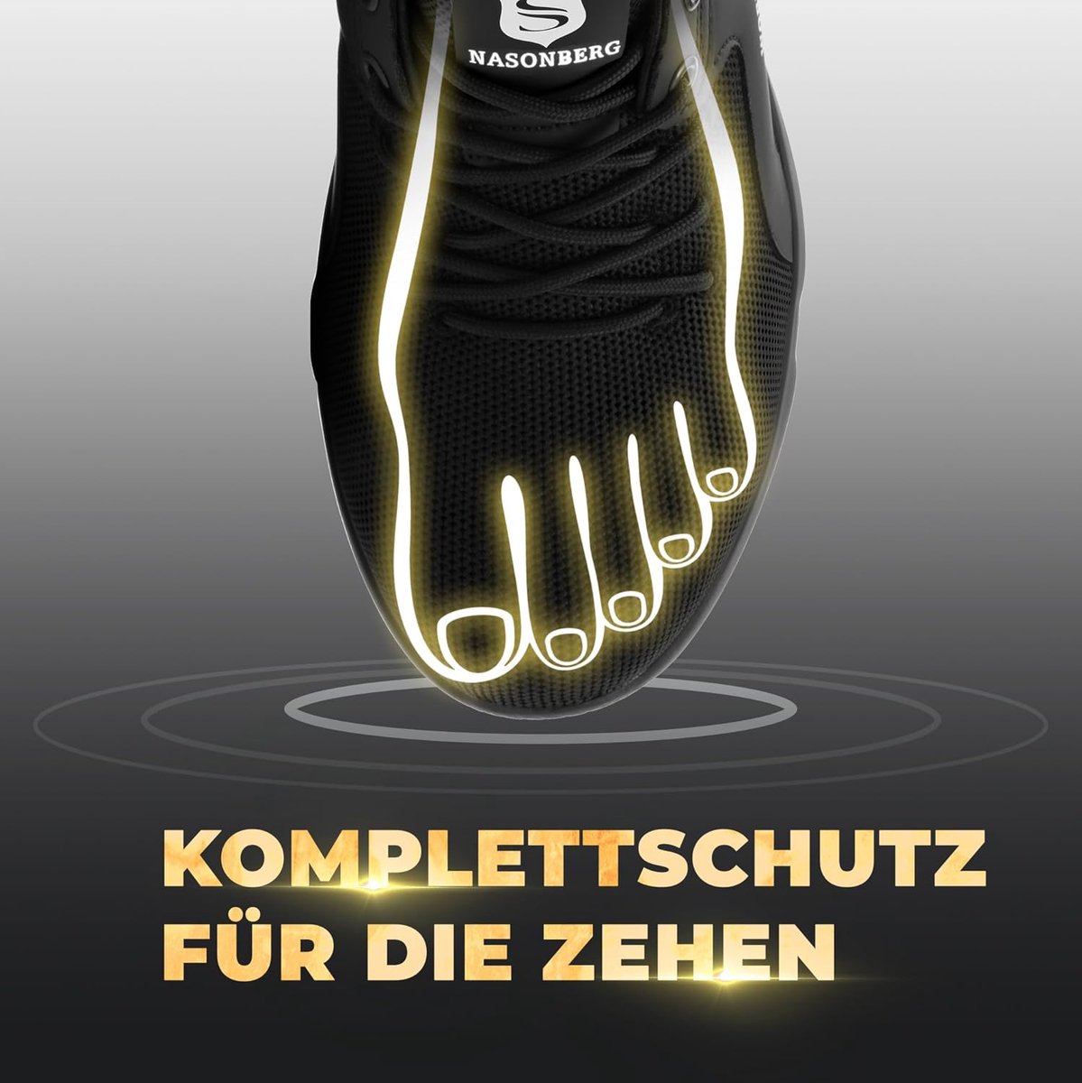Veiligheidsschoenen unisex 36 EU - lichtgewicht - slipbestendig - beschermende stalen neuzen voor werk - SnelShoppen