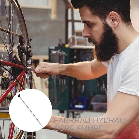 Hydraulische Pomp Fiets - Voorvork Pomp - Fietsreparatie - Aluminiumlegering Constructie - 295 x 15 mm - Niet gespecificeerd — afbeelding 2