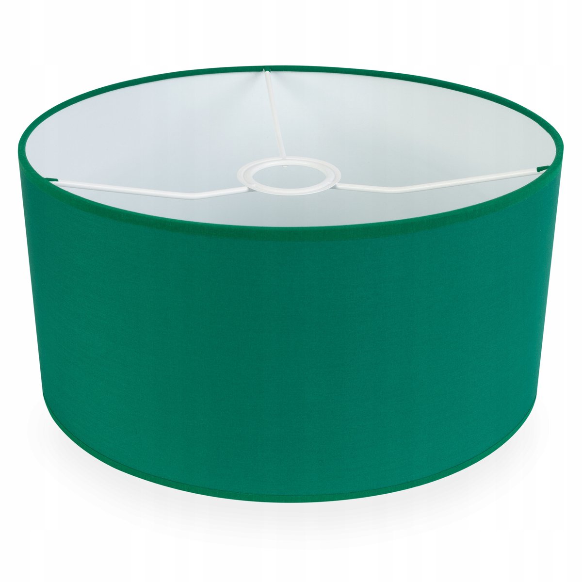 Merkloos Groene Lampkap Cilinder 40cm Diameter - Stijlvolle Decoratie