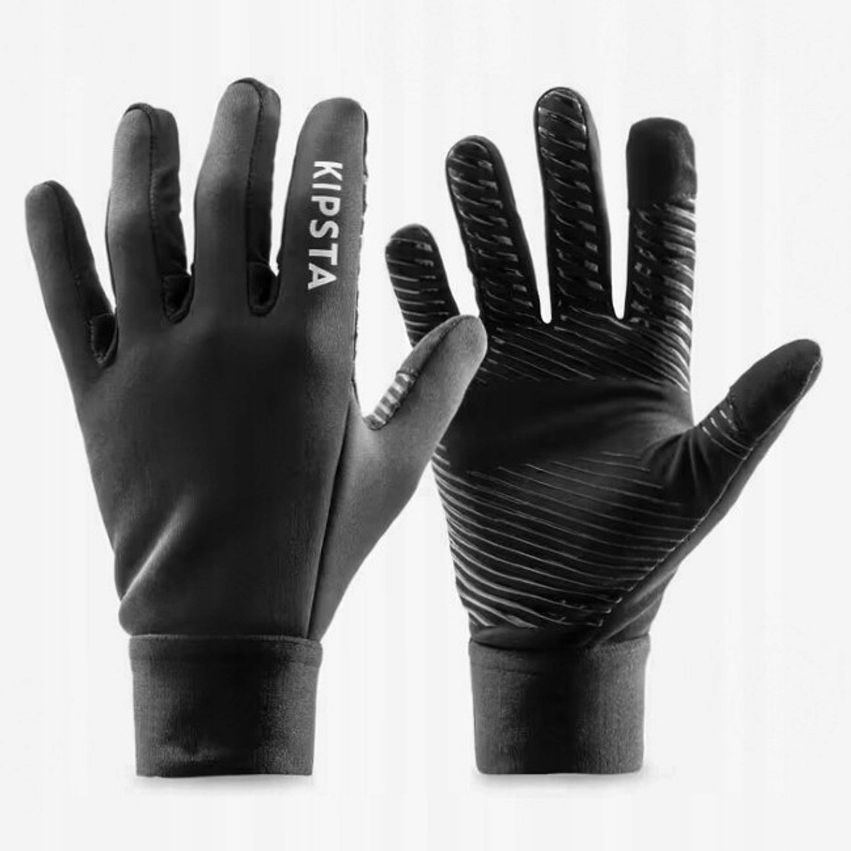 Thermoactieve Kinderhandschoenen voor Voetbal - Zwart