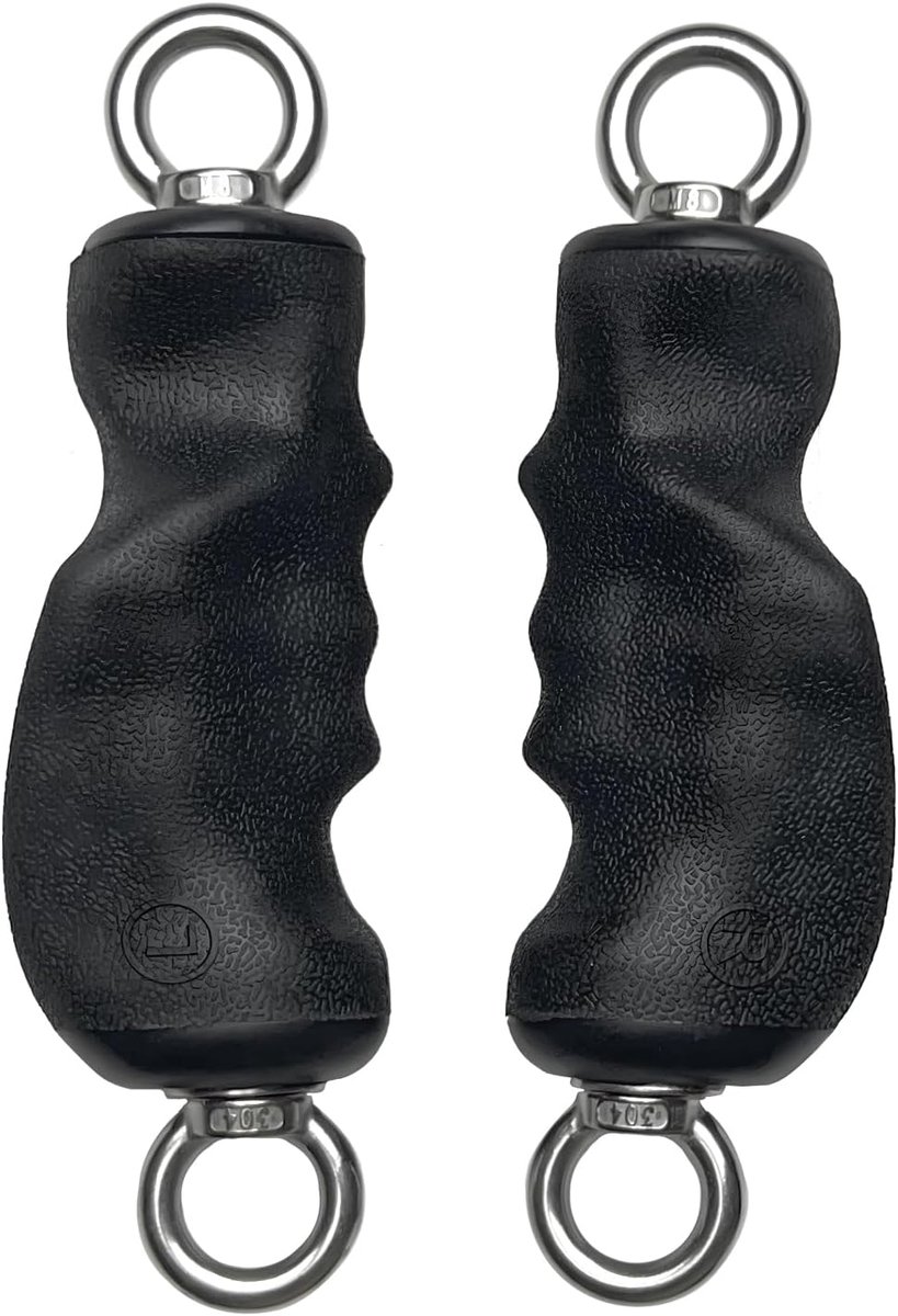 Cable machine attachment - ergonomische handgrepen - LAT triceps touw - flexibel trainen - ShopVlot