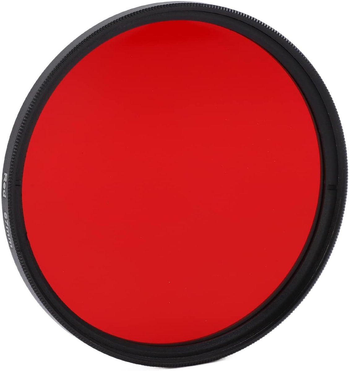 Camera lens filter 52mm - full rode kleurfilter - aluminium frame - voor levendige natuurfoto's - SnelShoppen