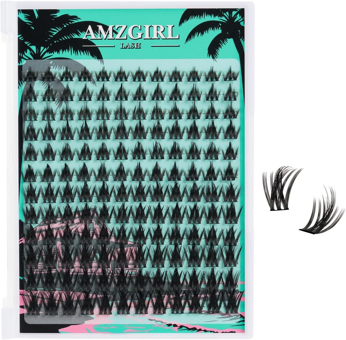 Eyelash extensions 144 stuks - manga cluster wimpers - spiny wimpers - perfect voor een natuurlijke look - ShopVlot