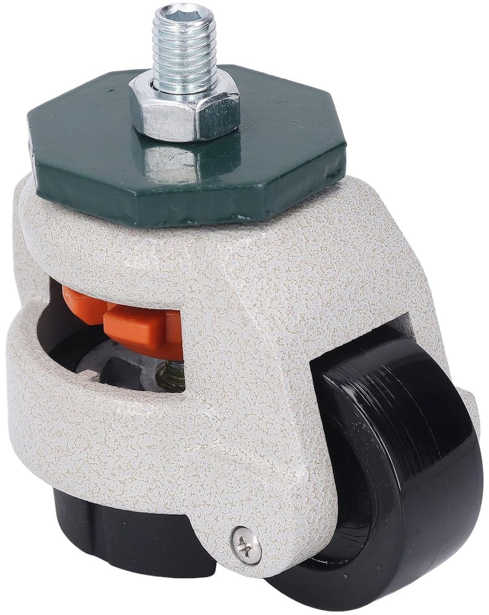 Nivellerende Stuurpen - 51 mm Nylon Wielen - Capaciteit 2200 LBS - Voor Meubilair en Industriële Apparatuur - ShopVlot