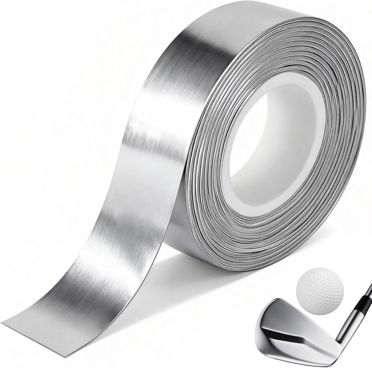 Golf Lead Tape 1/2" x 60" - Verstelbare Gewichtsband - Geschikt voor Golfclubs en Rackets - Verbeter je Swinggewicht - ShopVlot