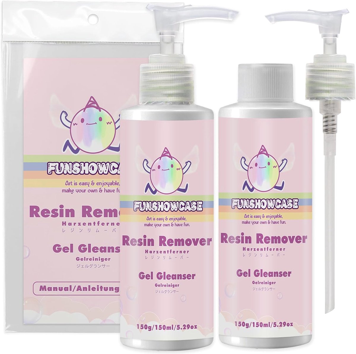 Resin Cleaner Epoxy Verwijderaar - Refill Set 10oz 300ml - Voor het reinigen van gereedschap en oppervlakken - ShopVlot