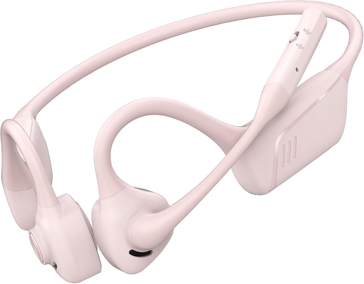 Open Ear Headphones met Microfoon - Draadloos - Mute Knop - Ideaal voor Autorijden - ShopVlot