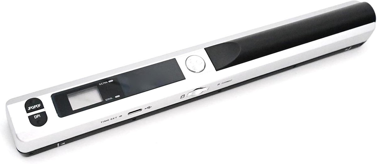 Draagbare scanner A4 documenten - 900 dpi resolutie - JPG en PDF - Compact en gemakkelijk mee te nemen - ShopVlot
