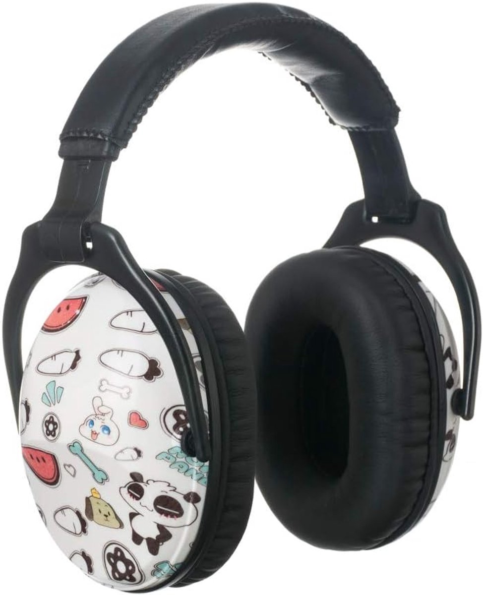 28dB Ruisonderdrukking Gehoorbescherming Veiligheid Gehoorbeschermers, Kinderen Gehoorbescherming Vuurwerk (Schattige Panda)