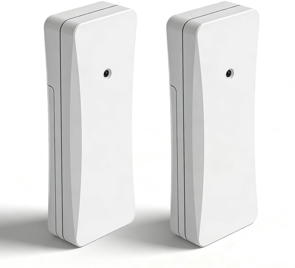 Set van 2 buitensensoren voor weerstation: draadloze buitensensoren verbinden zich met het basisstation, draadloze sensor voor buitentemperatuur en vochtigheid met 3 instelbare kanalen