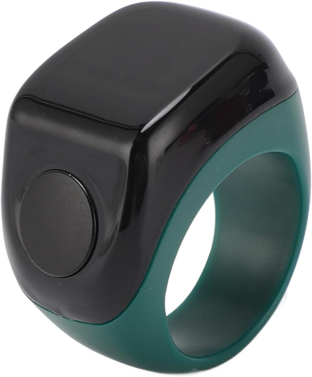 Digitale Vinger Teller - Gebeds teller Stap tracker - Gebeden Tellen - Vibratie Herinnering - 3 Interne Maten - Wit