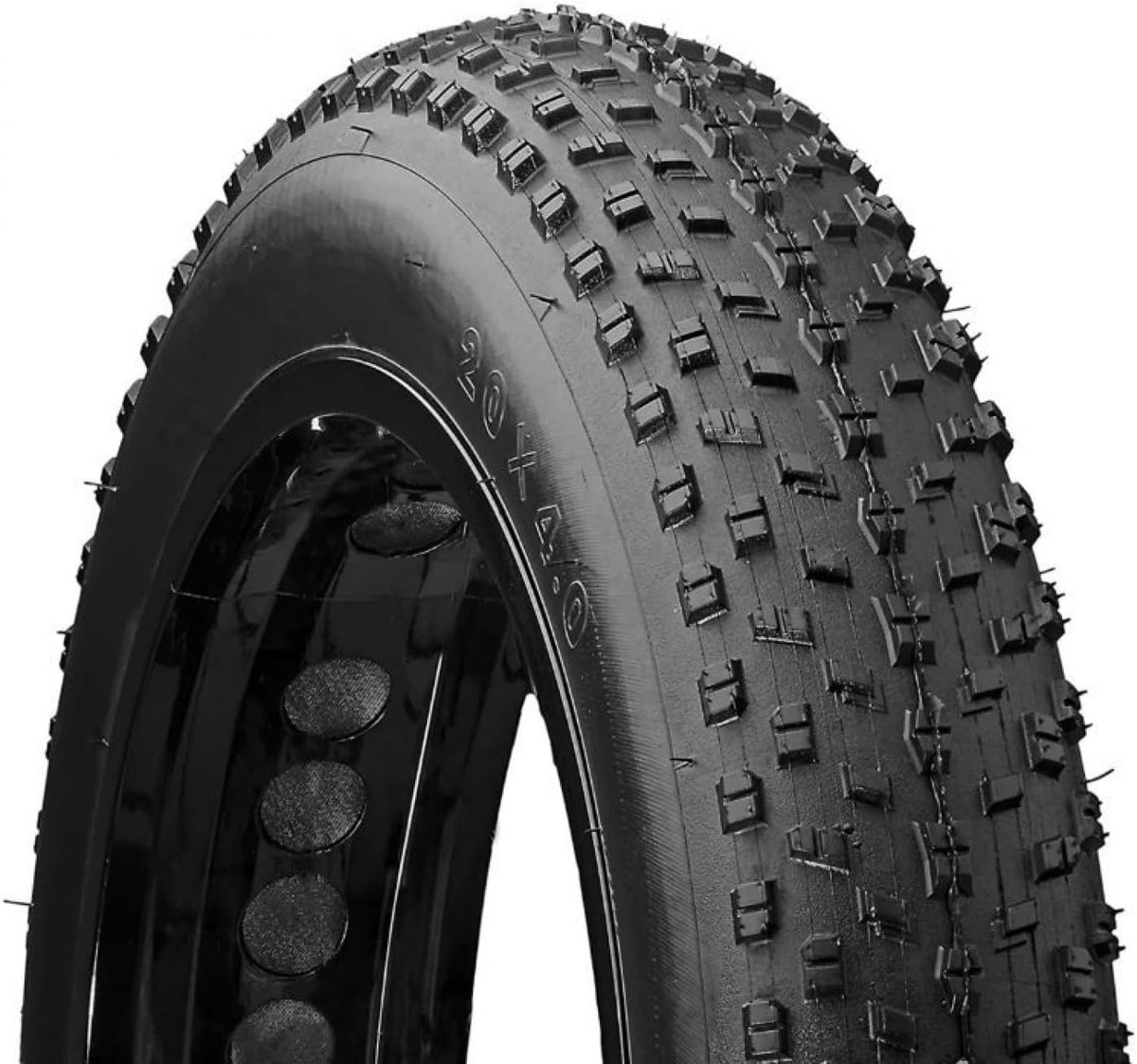 MTB banden 24 x 4.00 - Wanda W1272 FAT BIKE TR - stevig en slijtvast - ideaal voor off-road avonturen - SnelShoppen