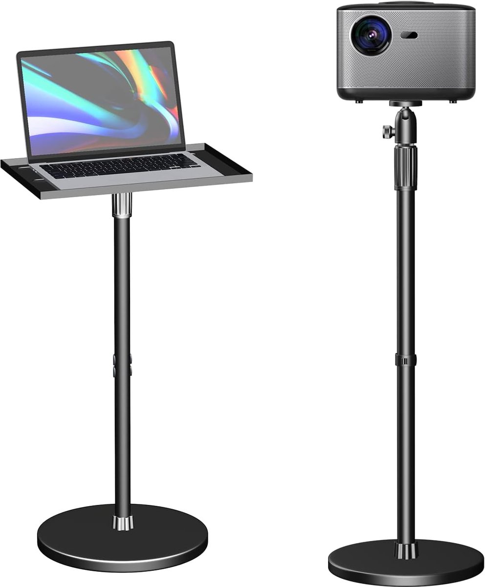 Projector standaard 31-42 inch - Aluminium - 360° rotatie - Ideaal voor thuisbioscoop - ShopVlot