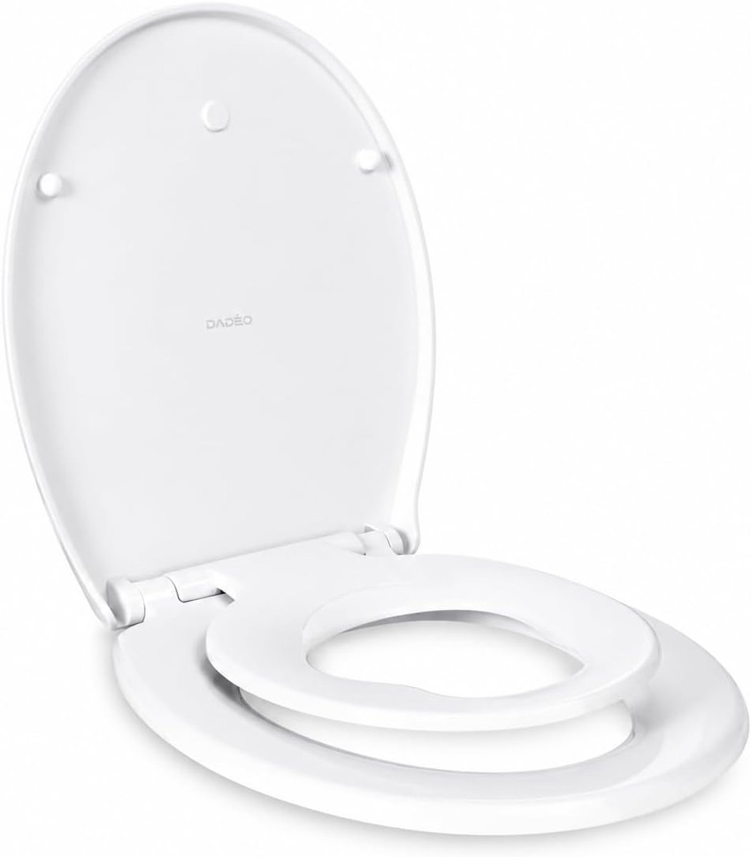 2-in-1 wc-bril met magnetische verkleiner - zachte sluiting - verstelbare bevestigingen - ShopVlot