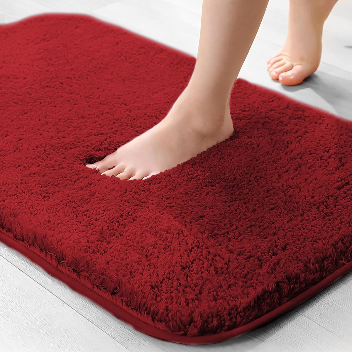 Badmat 40 x 60 cm - Microvezel - Super dik 2 cm - Zeer absorberend - ShopVlot