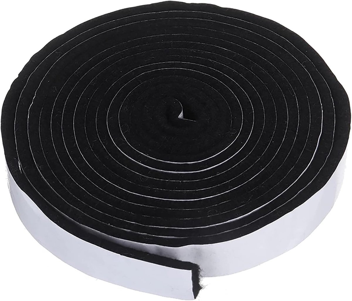 SnelShoppen - Stove Sealing Cord, Zelfklevende Sealing Tape 3 m, Haard, Oven, Seal, Grill Tape, Rook Cooker, Hittebestendig tot 530 °C