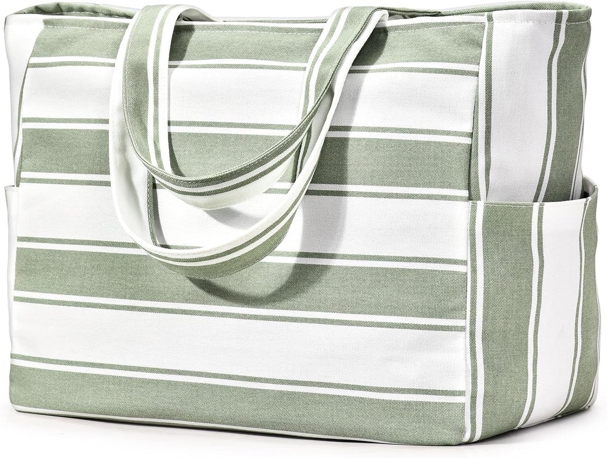 strandtas XXL - ruime tote bag - schoudertas voor dames - ideaal voor familie-uitjes - SnelShoppen