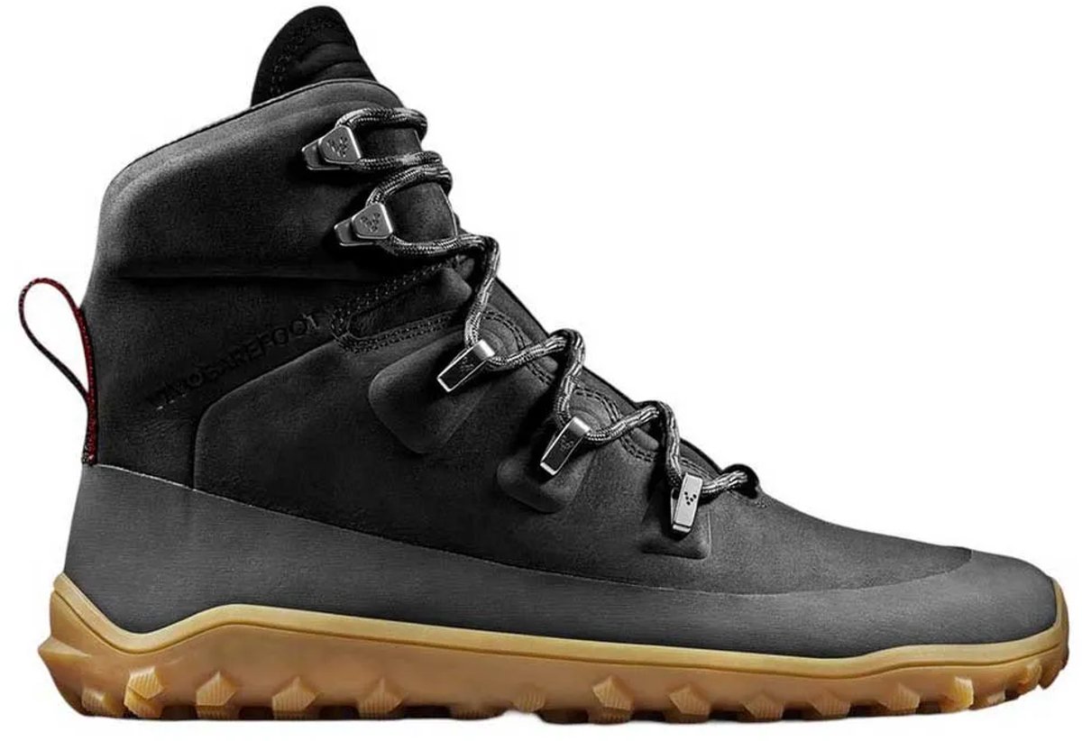 Vivobarefoot Tracker Leather At Barefoot Wandelschoenen Zwart EU 36 Vrouw