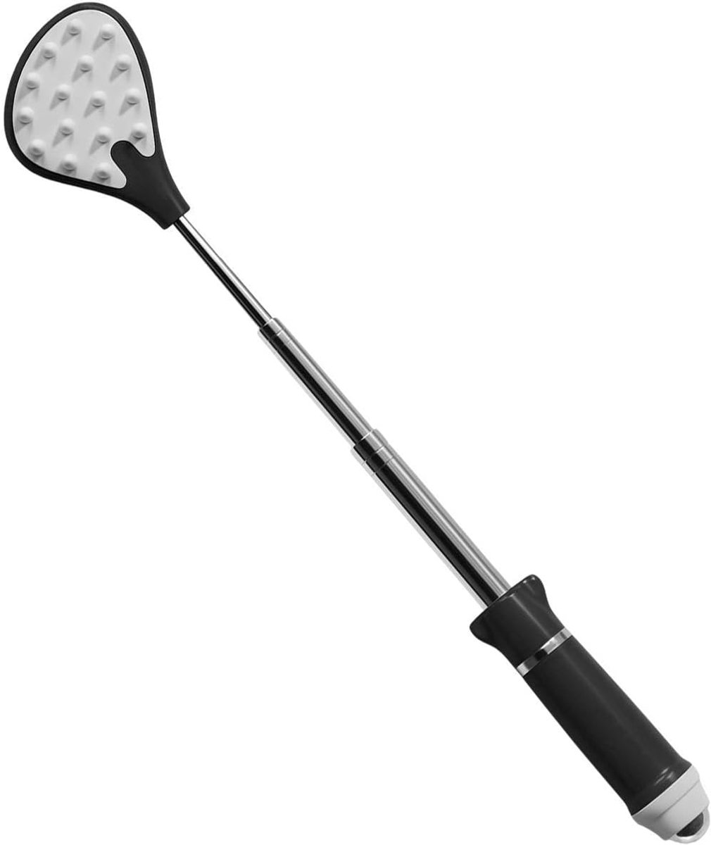 Telescopische Rugkrabber - Uitschuifbaar Krabgereedschap - Verlichting Jeuk - Magnetische Kraal Massagekoppen - 27 cm - null