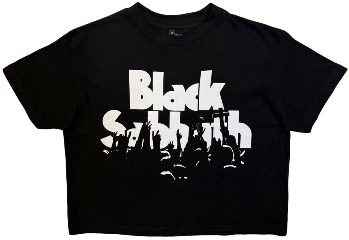 Black Sabbath - California Audience Crop top - 2XL - Zwart