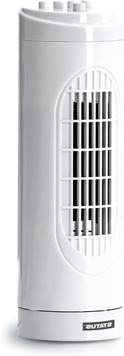 Torenventilator - Mini Ventilator - Ruimte Koelen - Oscillerende Functie - 15 inch - Wit