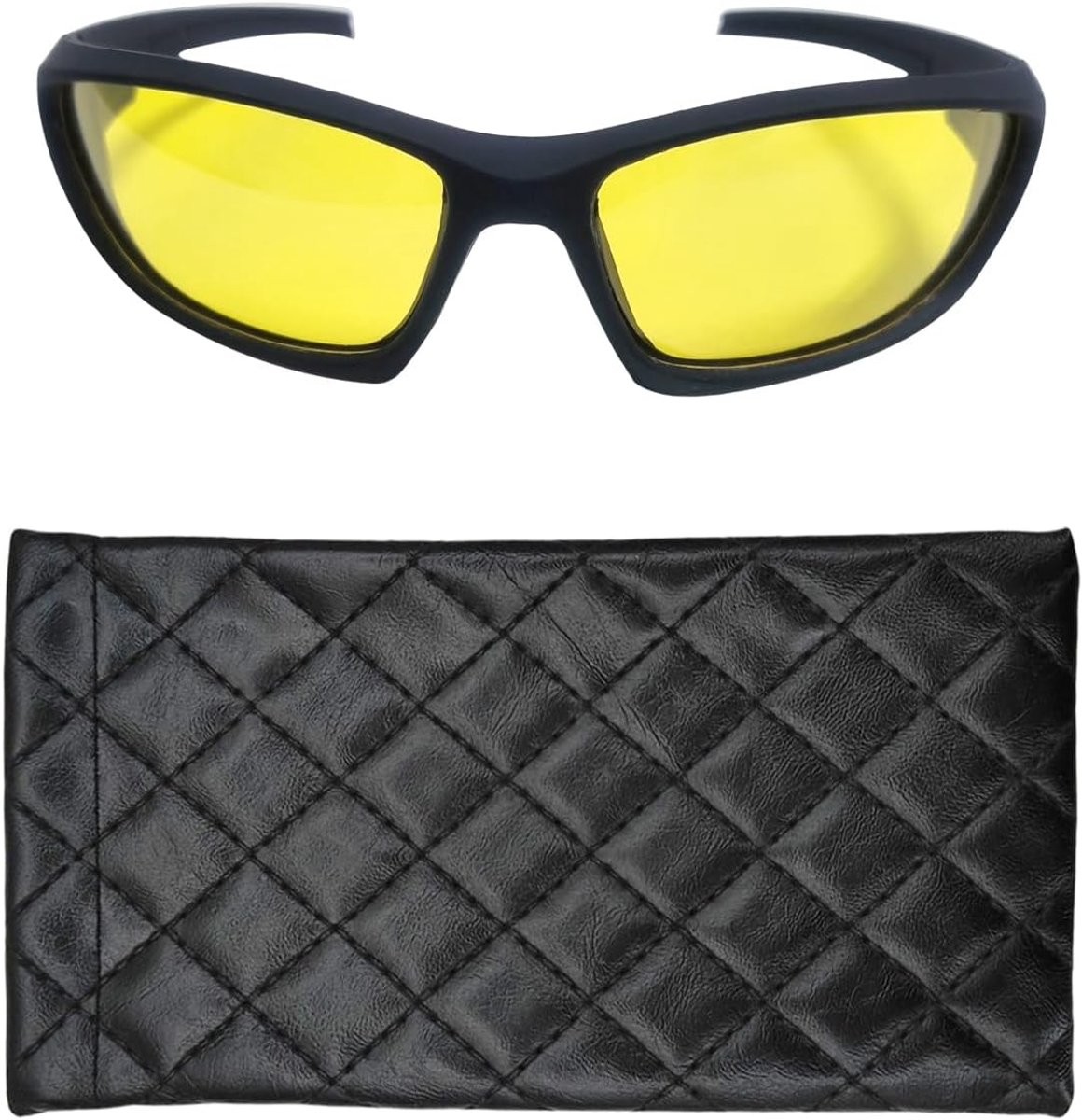 Zonnebril nachtzicht - zwart - unisex - perfect voor buitensporten - ShopVlot