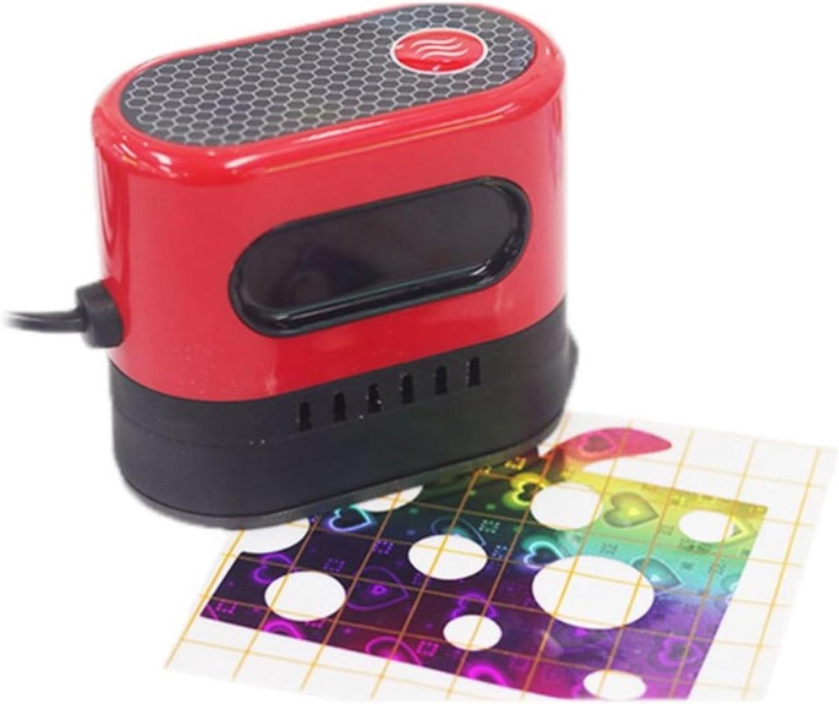 Mini Hittepers - Draagbare Persmachine - T-shirts Bedrukken - 5 Temperatuurinstellingen - 5x10cm - Zwart