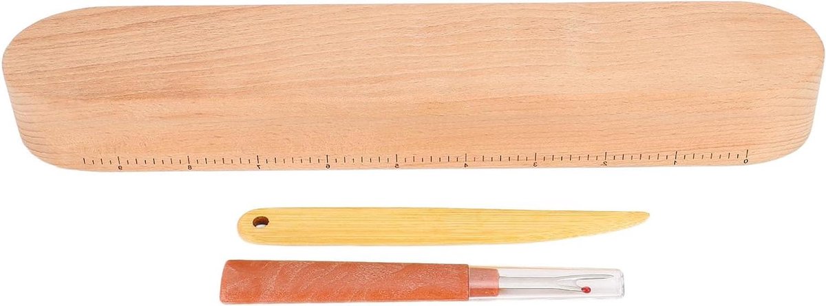 Kleermakersset - Strijkhulpmiddel Naaigerei - Naden Plat Persen - Glad Beukenhout - 30 cm - Niet gespecificeerd