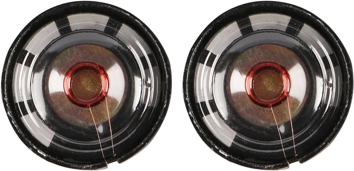 Interne luidsprekers 27mm - 2 stuks - 0.25W 8 Ohm - verbeterde geluidservaring voor retro consoles - SnelShoppen